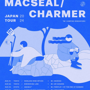 USエモ、インディー・ロックの2バンド、Macseal & Charmerによるカップリング・ツアー開催