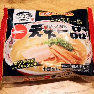 天下一品の冷凍麺が激しく進化！ ローソン版よりもさらにこってり化して発売中！