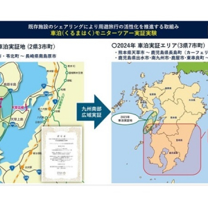 九州3県を周遊して地域貢献する「九州南部バケワーク・車泊」無料体験モニター募集！