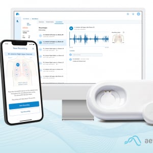 胸に貼り付けて発作の兆候を検出｜呼吸器疾患に特化した「スマート聴診器」開発のAevice Healthが資金調達、日本からも出資