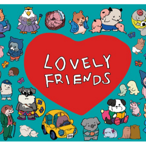 どうぶつたちがモチーフのキャラクターブランド「LOVELY FRIENDS」誕生。POP UP開催