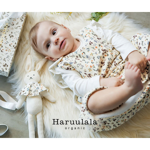 【東京都中央区】ベビー服や出産祝いギフト、通園グッズが登場！「Haruulala organic」ポップアップストア