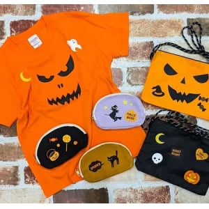 【香川県高松市】ハロウィン柄をプリントした転写シートを貼って、Tシャツやサコッシュを作ろう！