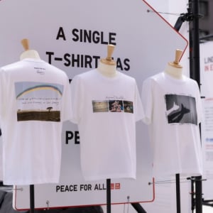 ユニクロのチャリティTシャツプロジェクト「PEACE FOR ALL」がマグナム・フォトとの新プロジェクトでTシャツ販売と初の写真展を開催