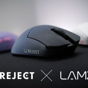 プロeスポーツチーム「REJECT」とゲーミングギアメーカー「LAMZU」のコラボレーションが決定！