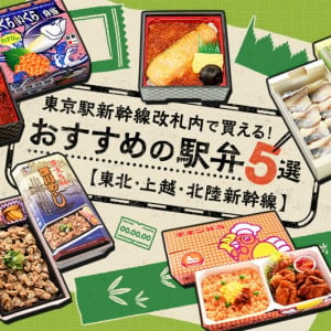 東京駅新幹線改札内で買える！おすすめの駅弁5選【東北・上越・北陸新幹線】