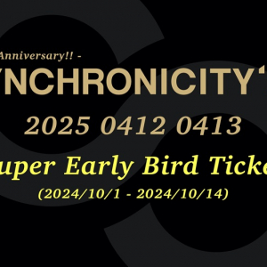 20周年を迎える〈SYNCHRONICITY’25〉過去最大規模で開催決定