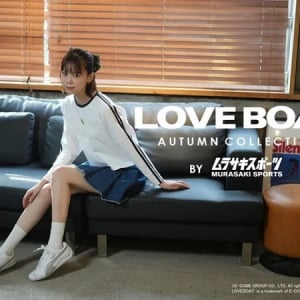 「LOVEBOAT」のAUTUMN COLLECTION登場！全国のムラサキスポーツ店舗などで販売