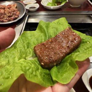 【グルメ】千代田区神保町で焼肉するなら『京城園』でカルビをサンチュに包んで食べるべし