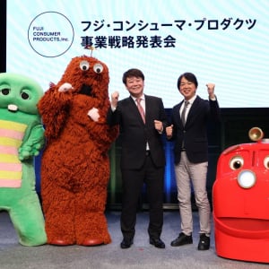 「ガチャピン・ムック」「チャギントン」など人気キャラクターが人々の心を“耕す”！　今後のグッズ展開等を発表