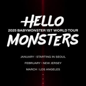 BABYMONSTER、初のワールドツアー決定