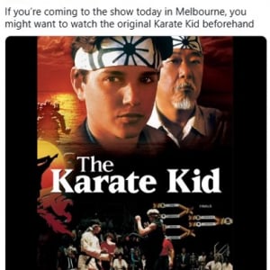 コールドプレイの「The Karate Kid」MVにラルフ・マッチオが出演