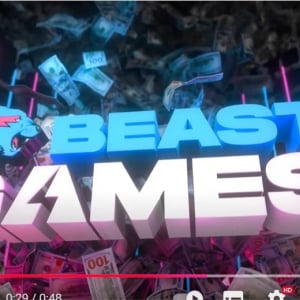 MrBeastのゲーム番組『Beast Games』のティーザー予告が初公開