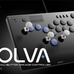 レバーレスコントローラー「NOLVA Mechanical All-Button Arcade Controller for Windows PC」が2025年2月発売！抽選申込受付中