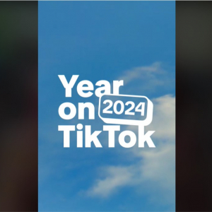 TikTokが「Year on TikTok 2024」を発表