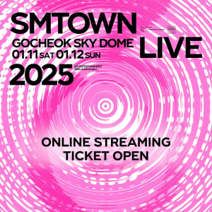 〈SMTOWN LIVE 2025 in SEOUL〉生中継/生配信決定