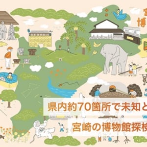 【宮崎県】県内の博物館や動物園など約70施設を紹介するマップサイト公開！特集やインタビューも