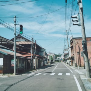 【岩手県旧大野村(洋野町)】豊かな緑の風景と、穏やかなまちと