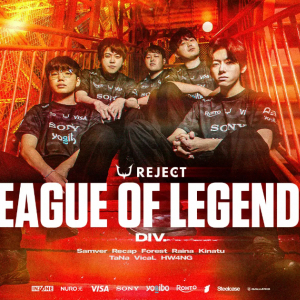 「REJECT」がLeague of Legends部門を新設！LJL 2025で優勝を目指す