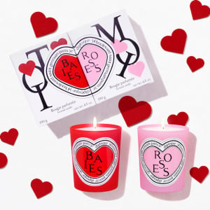 DIPTYQUEより、限定版バレンタインデュオ クラシックキャンドル Baies (ベ）＆Roses (ローズ）発売