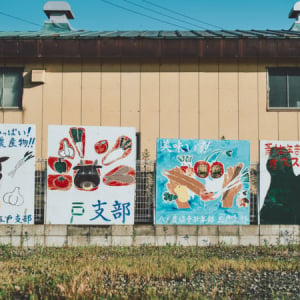 【青森県旧倉石村(五戸町)】朝の日常を走りつつ、農産物の豊かな土地を感じる