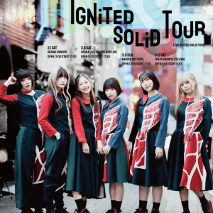 LiVS、2025年初の4大都市ツアー〈IGNiTED SOLiD TOUR〉開催決定