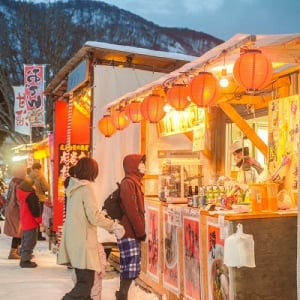 十和田湖の催事「十和田湖冬物語」に、青森・秋田の食文化を満喫できる屋台村が登場！