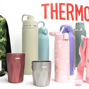 サーモス THERMOS 真空断熱ケータイマグ に“ドバ出”防止機能、安心で滑らかな飲み心地を実現！ 大容量 1L 1.5L サイズも登場し学校 仕事場 スポーツ 遊び場 で大活躍、2/21 発売