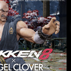 「鉄拳8」と「ANGEL CLOVER」のコラボレーション第2弾「三島平八モデル」が150本限定で4月8日発売！