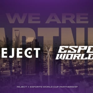 eスポーツチーム「REJECT」がEsports World Cup Foundation Club Partner Program 2025に選出！