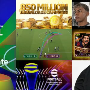 「eFootball」累計8.5億DL突破記念キャンペーンを開催！新要素・新機能のアップデートも！