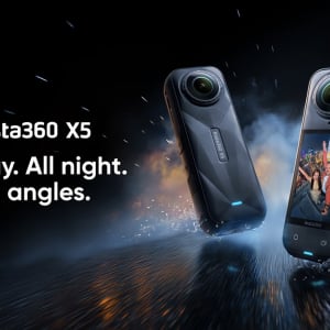 Insta360のフラッグシップ360°アクションカメラ「Insta360 X5」が発売 大型センサーを採用し低照度性能を向上