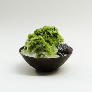 【宮城県仙台市】九重本舗玉澤 本店で「霜塩」とオリジナル抹茶ソースを使用した新感覚かき氷を発売