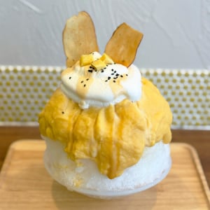 【東京都目黒区】スイーツカフェ「芋菓」の大人気無添加かき氷「濃厚お芋ミルクのかき氷」が今年も登場！