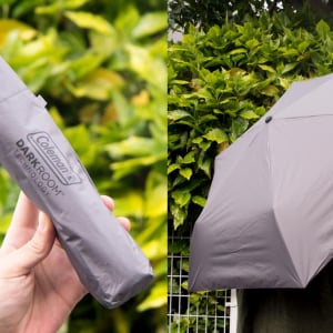 ローソン×コールマンの「晴雨兼用折りたたみ傘」を早速ゲット！ 3,000円で買えてこの機能性は大満足