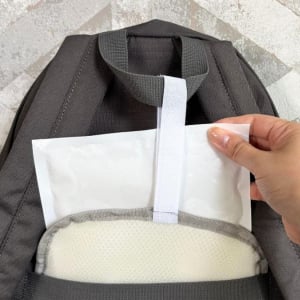 汗、熱、蒸れ。暑い日のリュックの背中問題に「スリコの冷感パッド」がいいみたい！