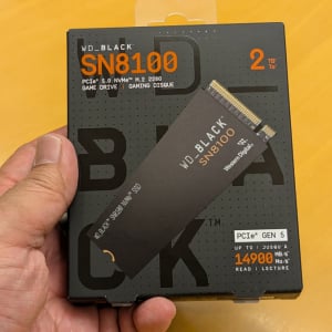 サンディスクがPCIe Gen 5.0のNVMe SSD「WD_BLACK SN8100」を6月中旬以降発売へ