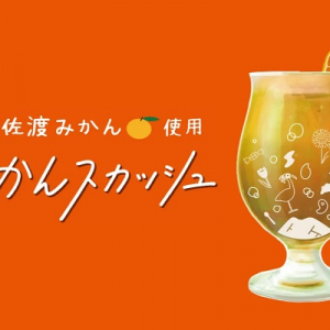 つぶつぶ食感！希少な佐渡島産みかんを使った「新潟みかんスカッシュシロップ」登場