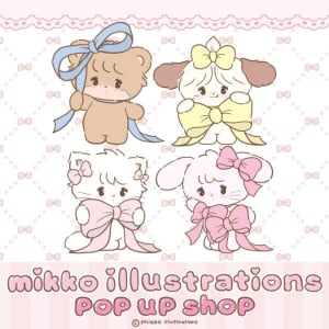 【東京都渋谷区】「mikko illustrations」POP UP STOREがSHIBUYA109に登場！限定グッズや特典も
