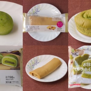 ローソンしっとり和テイスト！　今日の主役は抹茶とあんこ！：今週のコンビニスイーツランキング