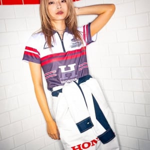 「atmos pink × HONDA」モータースポーツとストリートが融合したコラボアイテムが発売