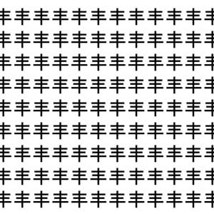 【脳トレ】「丰」の中に紛れて1つ違う文字がある！？あなたは何秒で探し出せるかな？？【違う文字を探せ！】