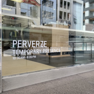PERVERZEによる京都を舞台にした期間限定の新プロジェクト「PERVERZE TEMPORARY PRESENCE」がスタート