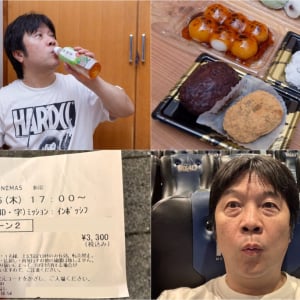 大量のお茶を飲んでも餅を食べれば『ミッション：インポッシブル　ファイナル・レコニング』4DX上映の激しい揺れにも耐えられるのか？　体内“ホコタテ”対決！