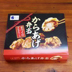 ありえないくらい新幹線に乗りまくっているイラストレーター岸田メル先生が推す駅弁を食べる / ひと手間かけたからあげ弁当
