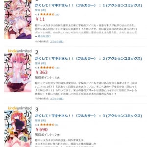 アニメは「かくしてる版」と「かくしてない版」が！　電子書籍コミック「かくして！マキナさん!!」第1巻がAmazon Kindleで11円