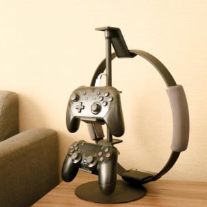 ゲーム機のコントローラーどこ置く問題。山崎実業の「収納ラック」で定位置が決まったよ