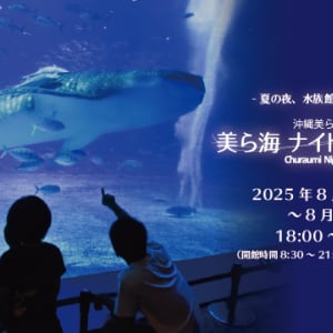 沖縄美ら海水族館、幻想的な夜の水族館を楽しめる「美ら海ナイトアクアリウム」8月1日より開催！
