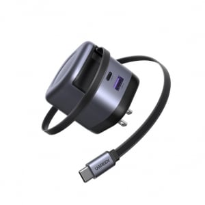 過去最安値！バッグの隅にUGREEN。巻き取り×45Wで出先の充電が一発解決 #Amazonセール