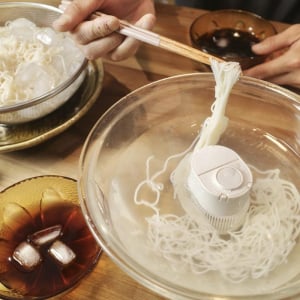 夏の風物詩・流しそうめんも「フリースタイル」の時代に。シンプルで小型、自由度高過ぎ